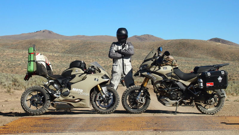 Illustration for article titled Is Ducati About To Release An Off Road Adventure Version Of The Multistrada?